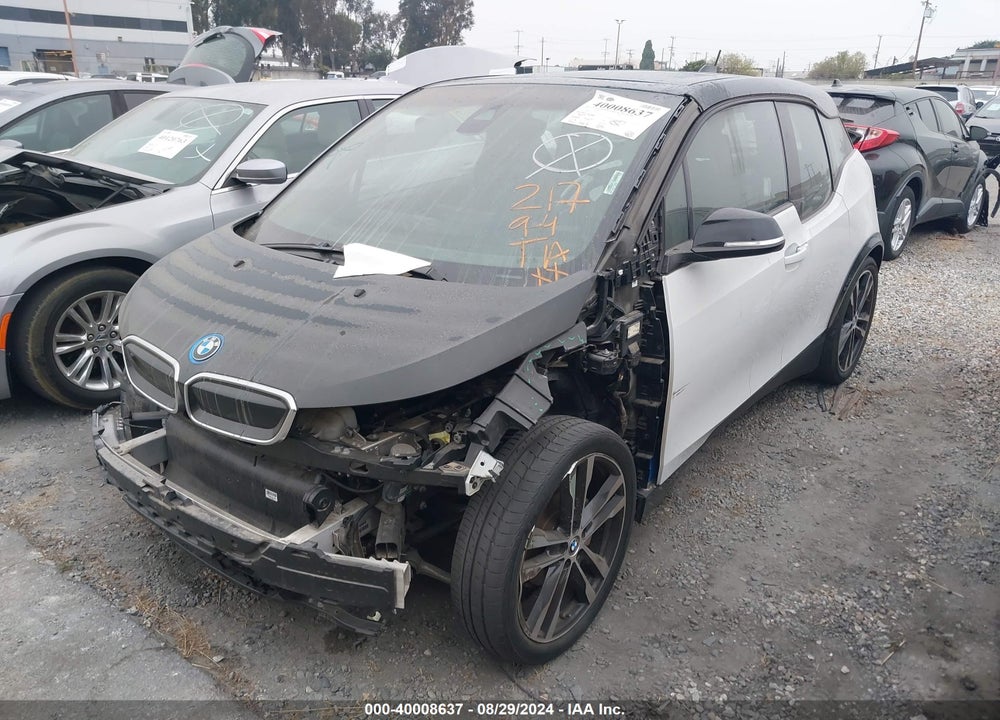 2018 BMW I3S 94AH W/RANGE EXTENDER VIN: WBY7Z8C50JVB87322