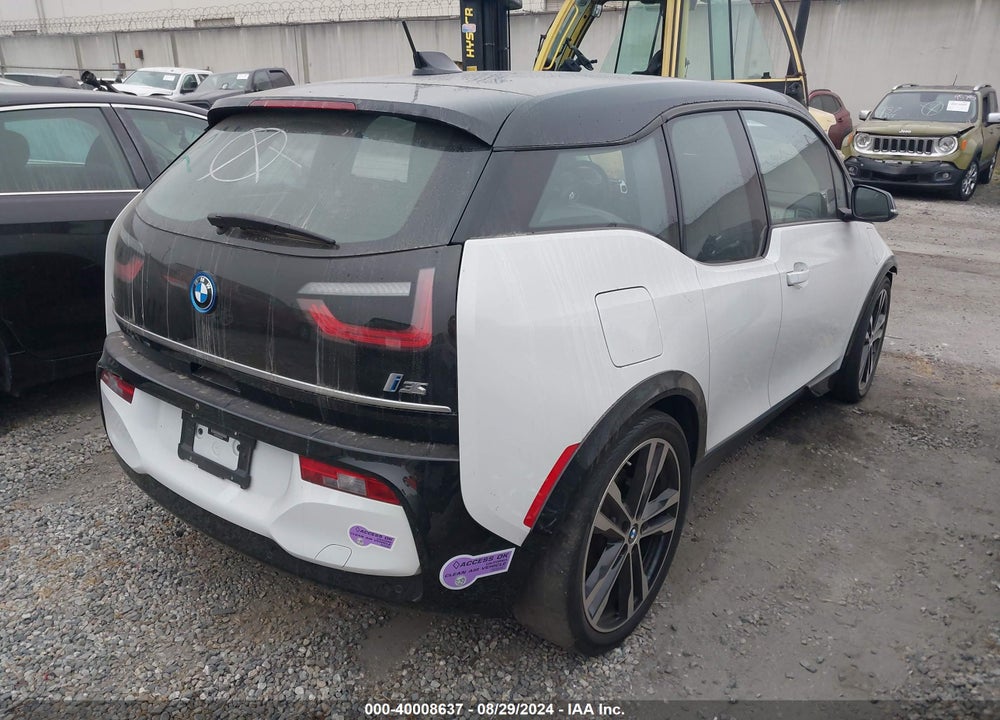2018 BMW I3S 94AH W/RANGE EXTENDER VIN: WBY7Z8C50JVB87322