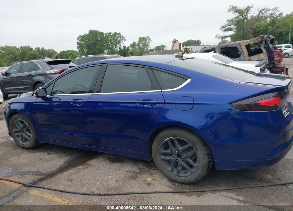 2016 FORD FUSION SE VIN: 3FA6P0H73GR258701