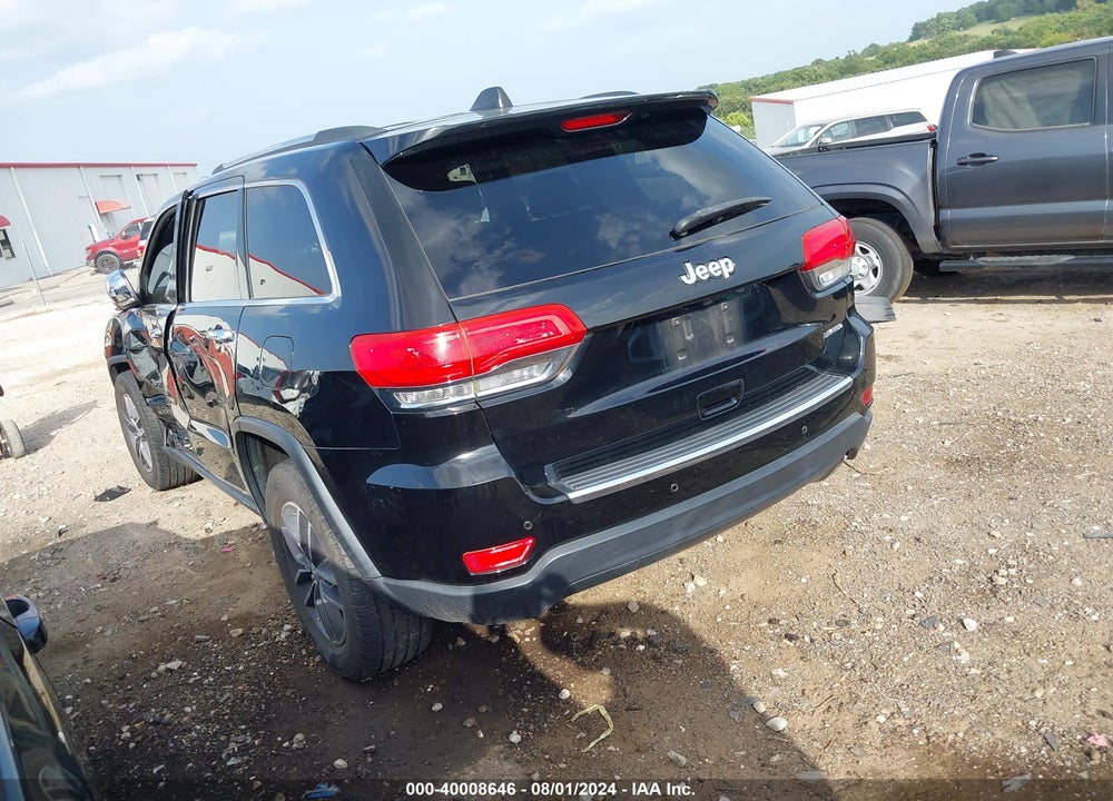 2017 JEEP GRAND CHEROKEE LIMITED 4X2 VIN: 1C4RJEBG3HC795079
