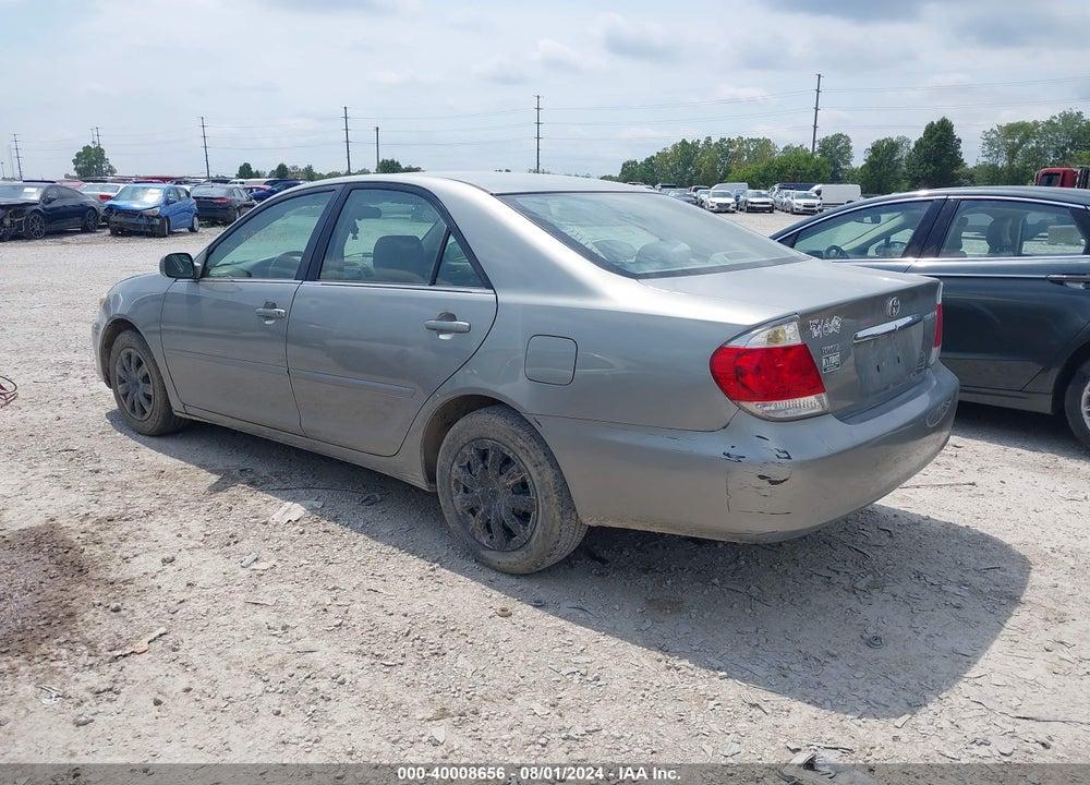 2005 TOYOTA CAMRY LE VIN: 4T1BE32K35U514320