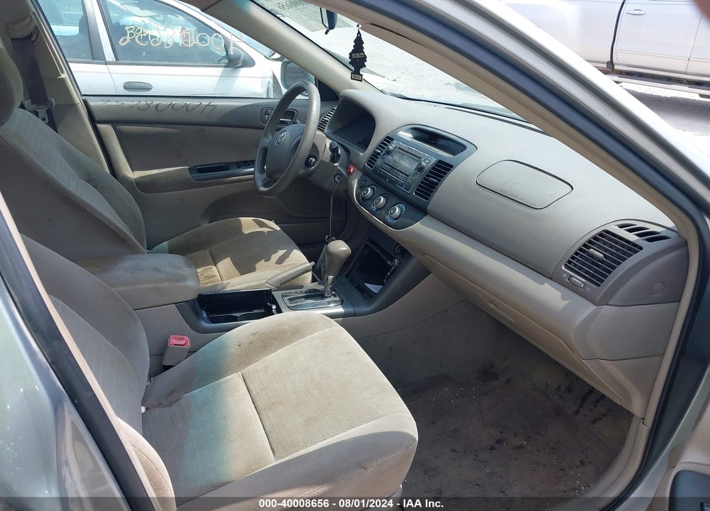 2005 TOYOTA CAMRY LE VIN: 4T1BE32K35U514320