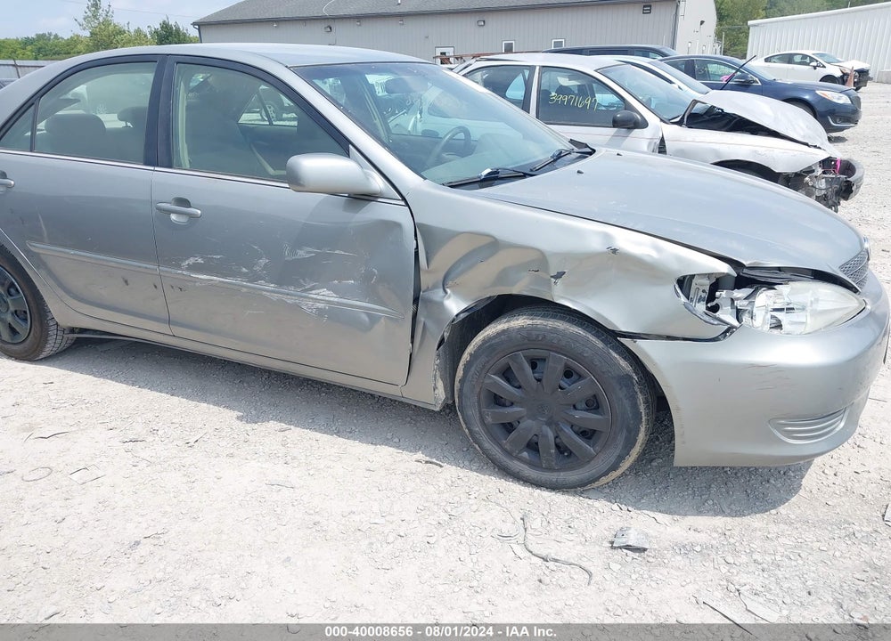 2005 TOYOTA CAMRY LE VIN: 4T1BE32K35U514320