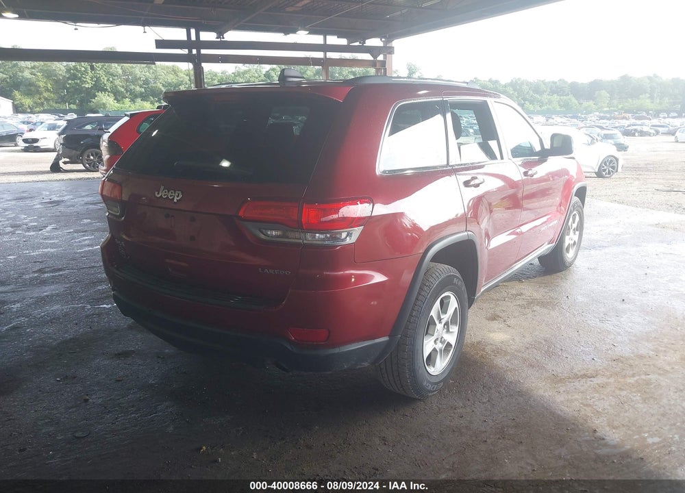 2014 JEEP GRAND CHEROKEE LAREDO VIN: 1C4RJFAG4EC128783
