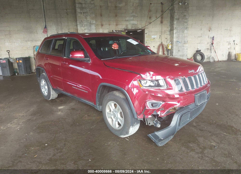 2014 JEEP GRAND CHEROKEE LAREDO VIN: 1C4RJFAG4EC128783