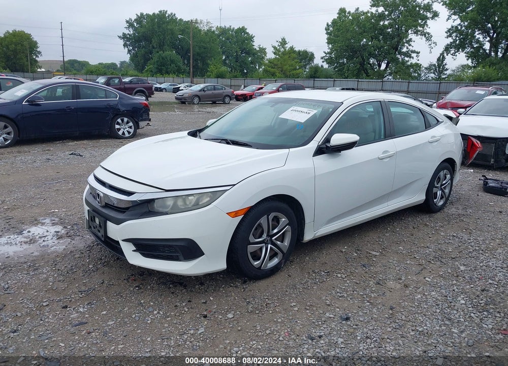 2016 HONDA CIVIC LX VIN: 19XFC2F58GE034768