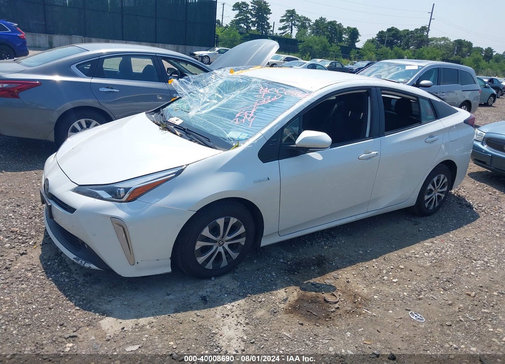 2021 TOYOTA PRIUS LE AWD-E VIN: JTDL9MFU4M3023953