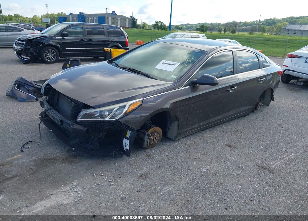 2016 HYUNDAI SONATA SE VIN: 5NPE24AF4GH260733