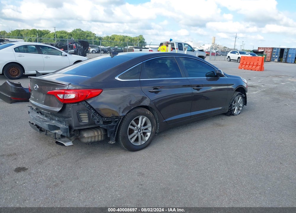 2016 HYUNDAI SONATA SE VIN: 5NPE24AF4GH260733