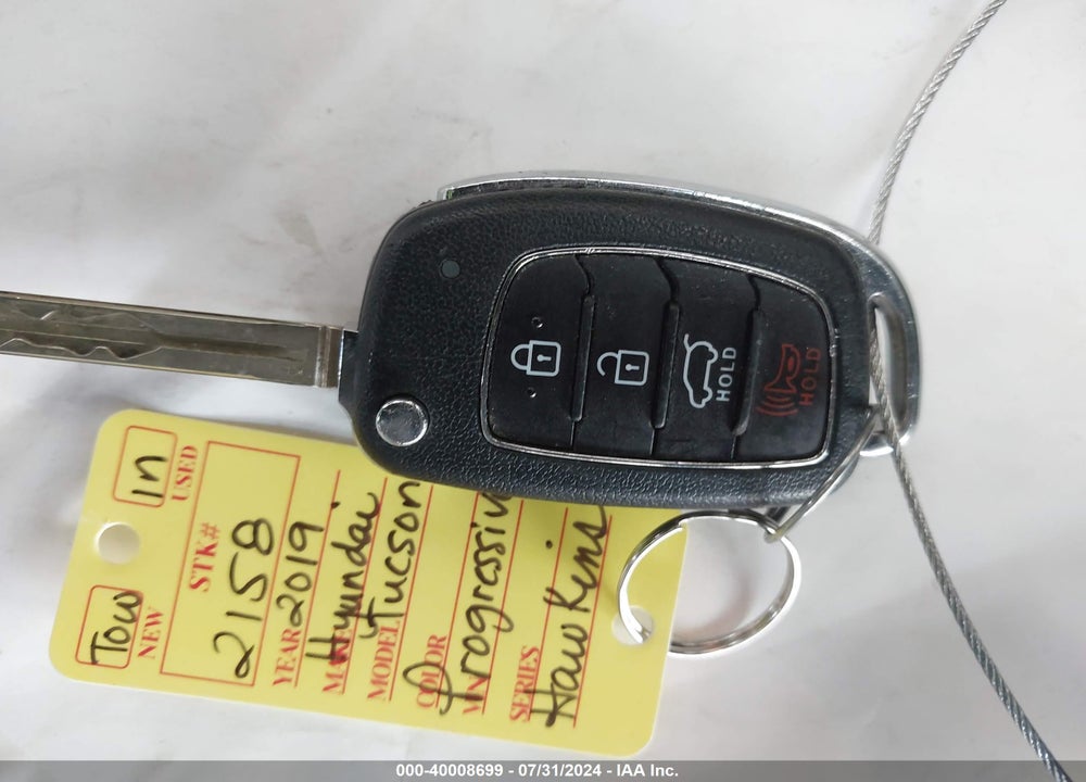 2019 HYUNDAI TUCSON SE VIN: KM8J23A4XKU064491