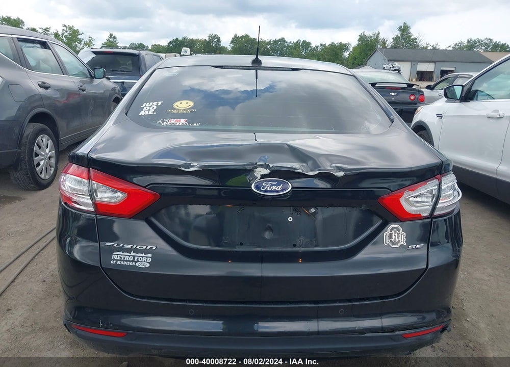 2013 FORD FUSION SE VIN: 3FA6P0H72DR207847