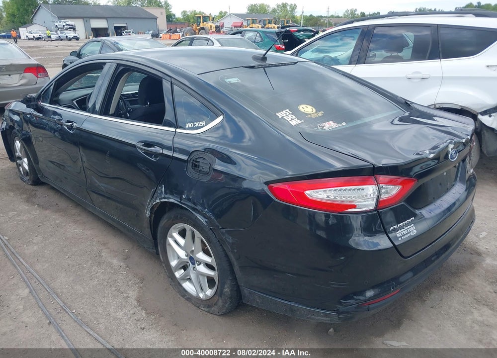 2013 FORD FUSION SE VIN: 3FA6P0H72DR207847
