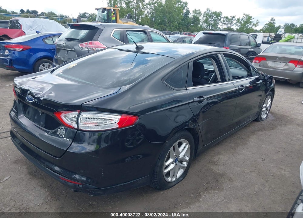 2013 FORD FUSION SE VIN: 3FA6P0H72DR207847