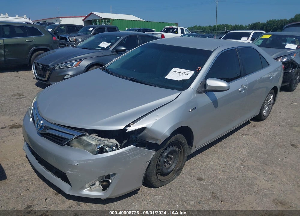 2012 TOYOTA CAMRY HYBRID LE VIN: 4T1BD1FK6CU057811