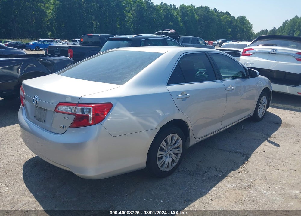 2012 TOYOTA CAMRY HYBRID LE VIN: 4T1BD1FK6CU057811