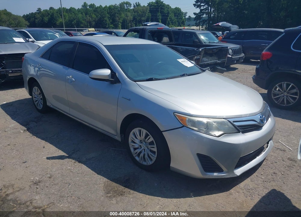 2012 TOYOTA CAMRY HYBRID LE VIN: 4T1BD1FK6CU057811