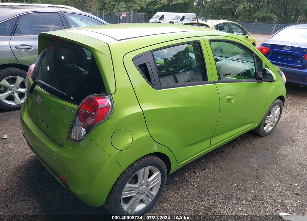 2014 CHEVROLET SPARK LS AUTO VIN: KL8CB6S91EC566477