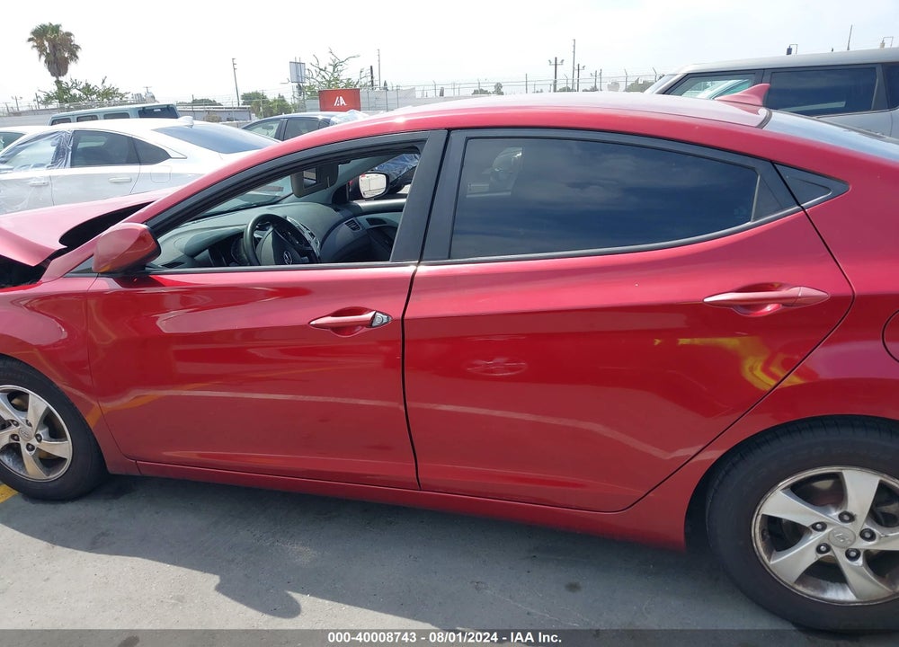 2015 HYUNDAI ELANTRA SE VIN: 5NPDH4AEXFH646248