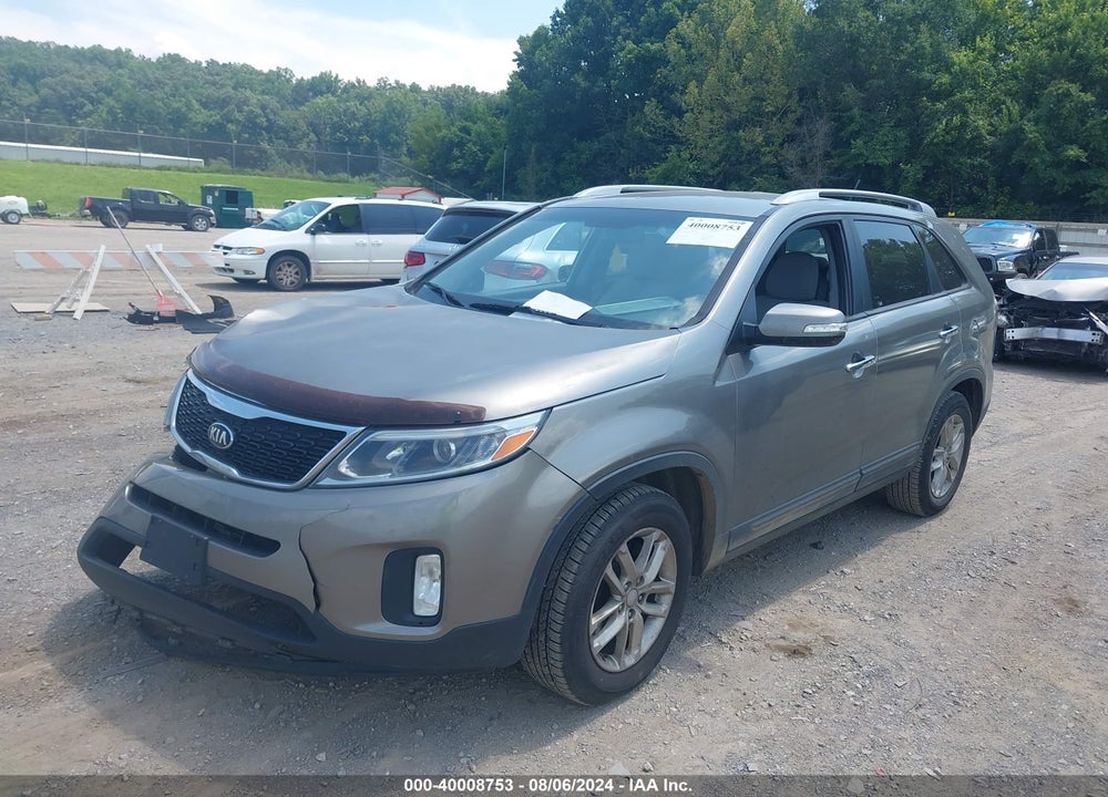 2014 KIA SORENTO LX VIN: 5XYKT4A68EG436610
