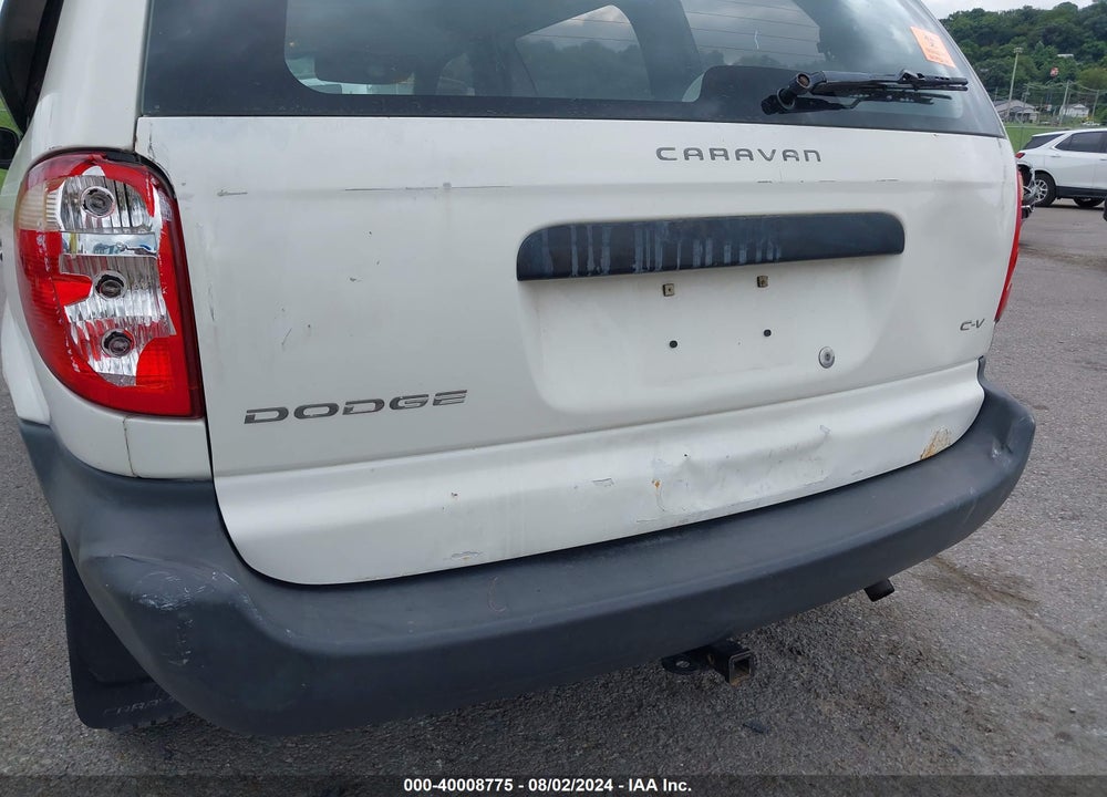 2003 DODGE CARAVAN CV VIN: 1D4GP21343B339001