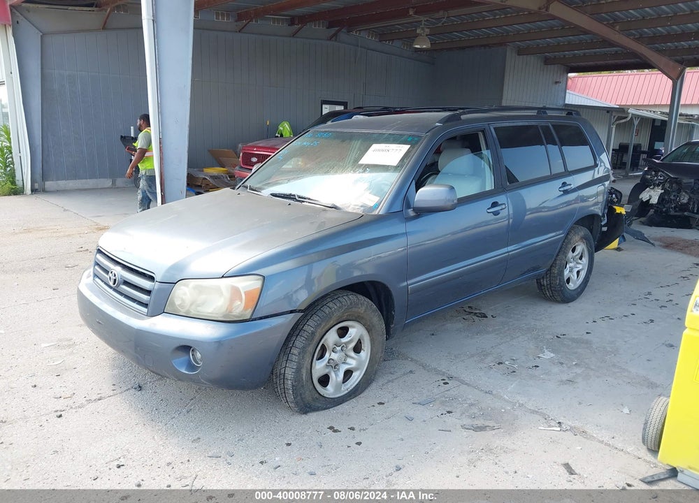2006 TOYOTA HIGHLANDER VIN: JTEGD21A760146874