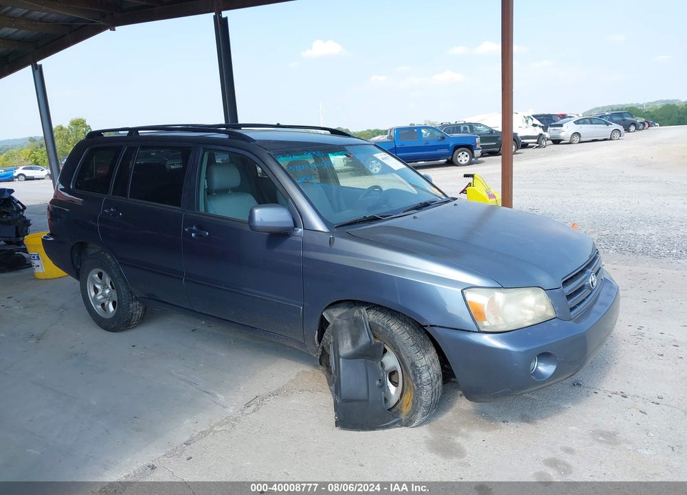 2006 TOYOTA HIGHLANDER VIN: JTEGD21A760146874