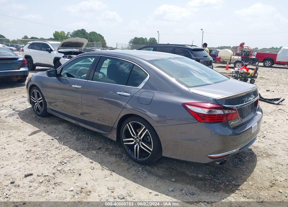 2017 HONDA ACCORD SPORT VIN: 1HGCR2F53HA251765