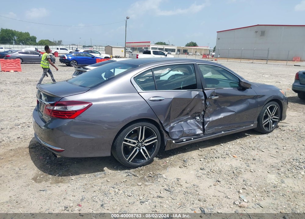 2017 HONDA ACCORD SPORT VIN: 1HGCR2F53HA251765
