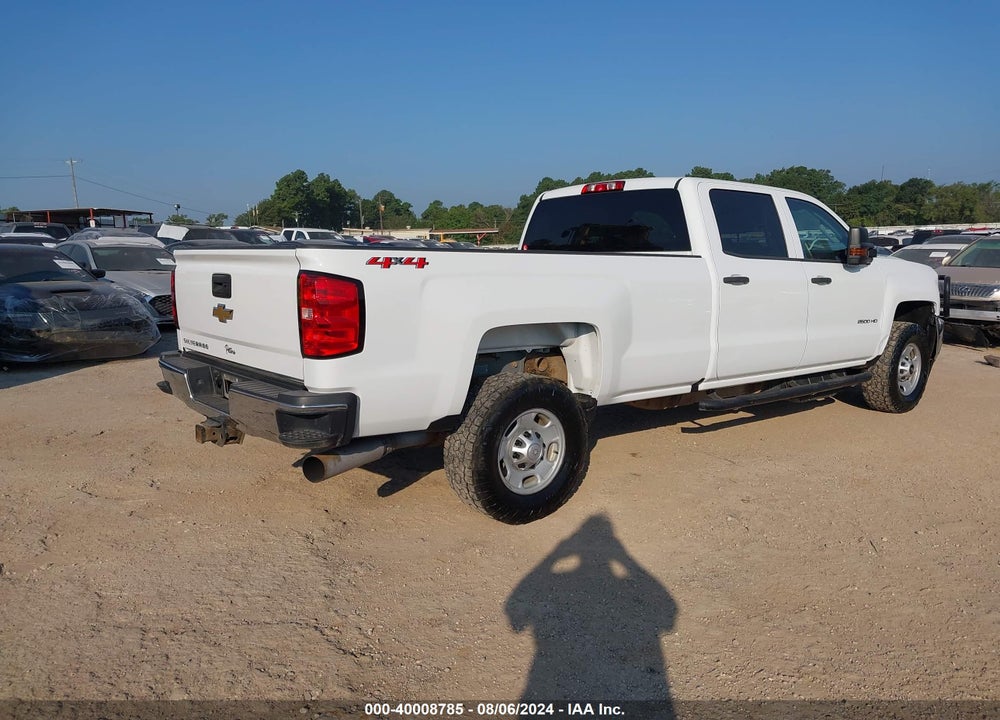 2018 CHEVROLET SILVERADO 2500HD WT VIN: 1GC1KUEY8JF250685