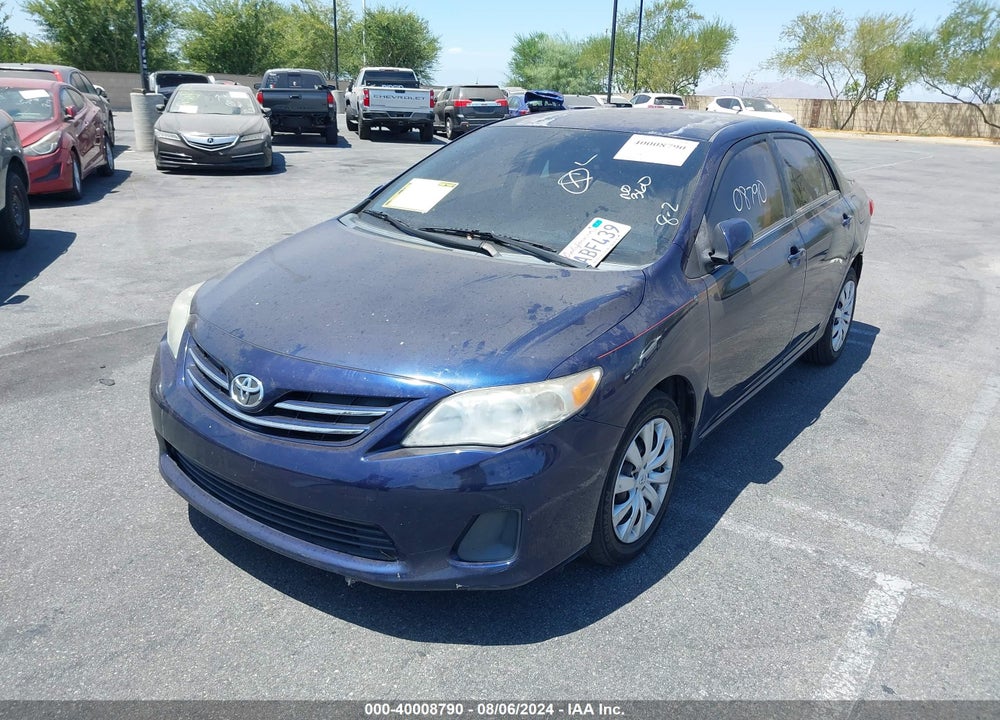 2013 TOYOTA COROLLA LE VIN: 2T1BU4EEXDC919198