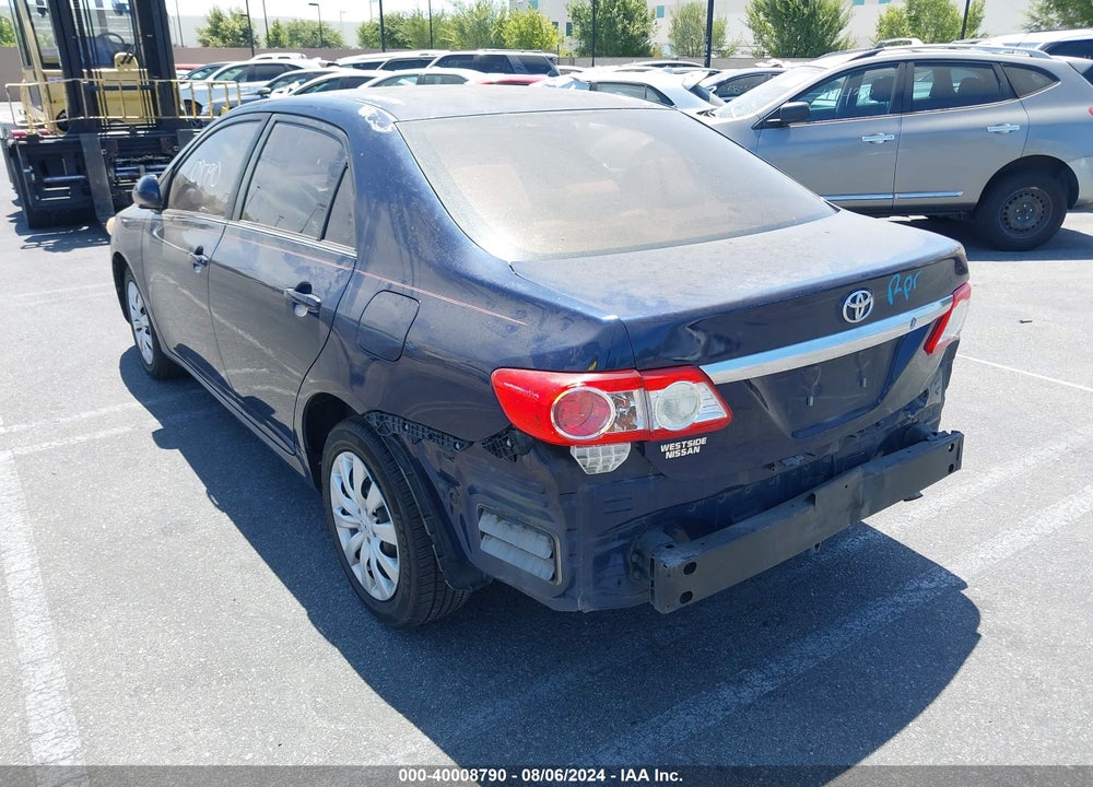 2013 TOYOTA COROLLA LE VIN: 2T1BU4EEXDC919198