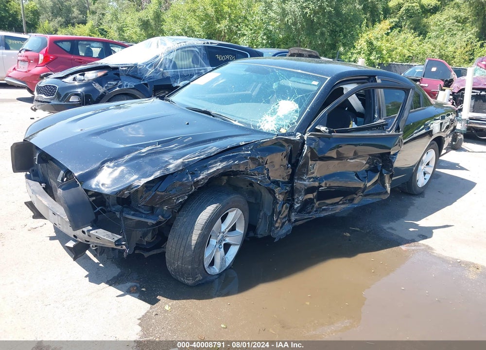 2012 DODGE CHARGER SE VIN: 2C3CDXBG6CH303213