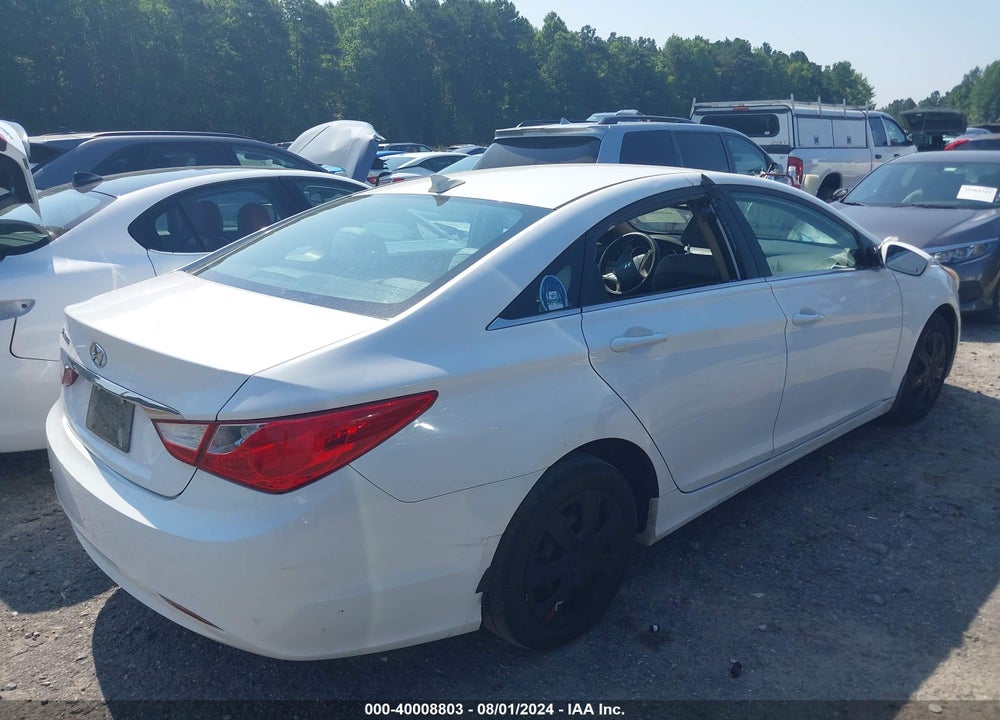 2012 HYUNDAI SONATA GLS VIN: 5NPEB4AC0CH487160
