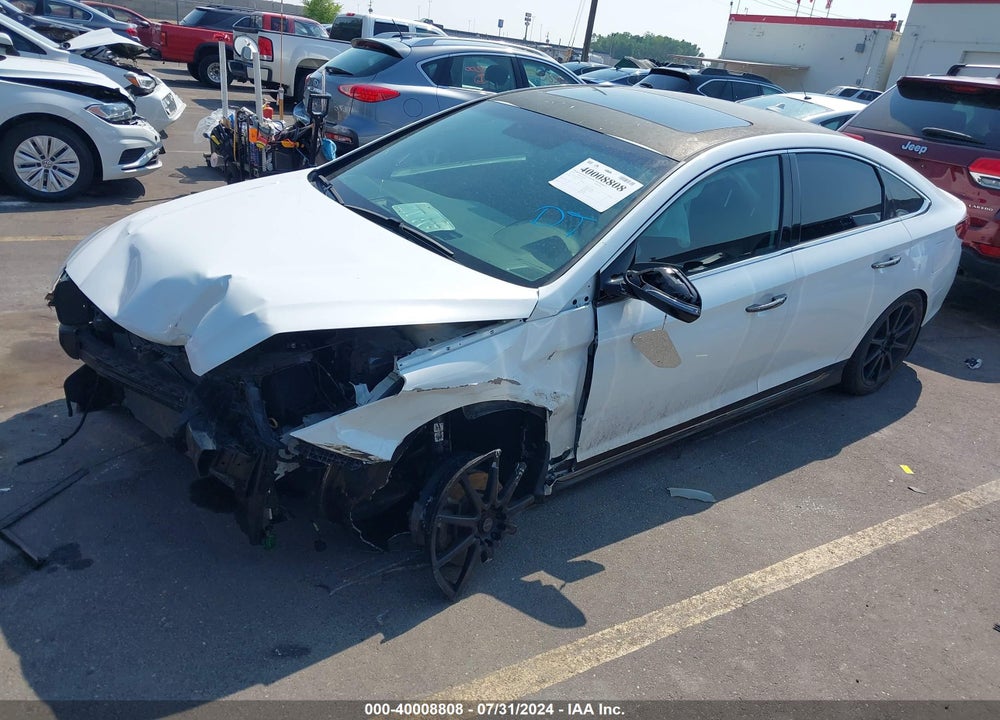 2019 HYUNDAI SONATA SPORT VIN: 5NPE34AF8KH734141