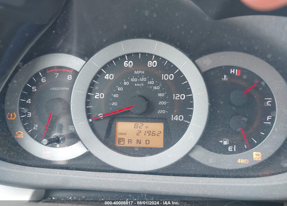 2011 TOYOTA RAV4 VIN: 2T3BF4DV0BW133747