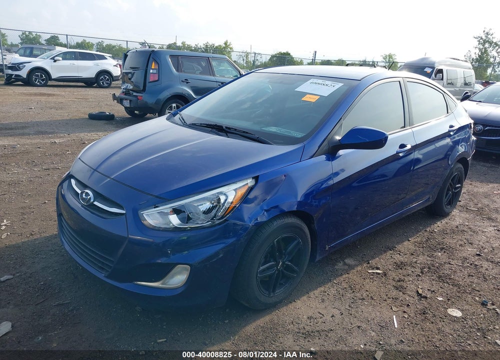 2015 HYUNDAI ACCENT GLS VIN: KMHCT4AE7FU922817
