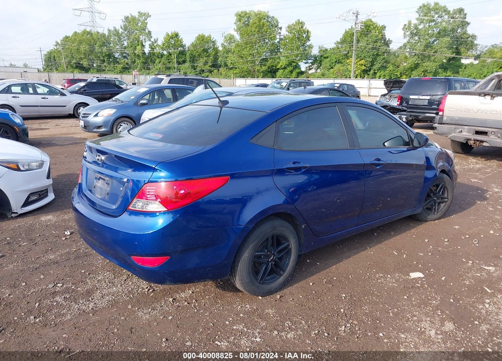 2015 HYUNDAI ACCENT GLS VIN: KMHCT4AE7FU922817