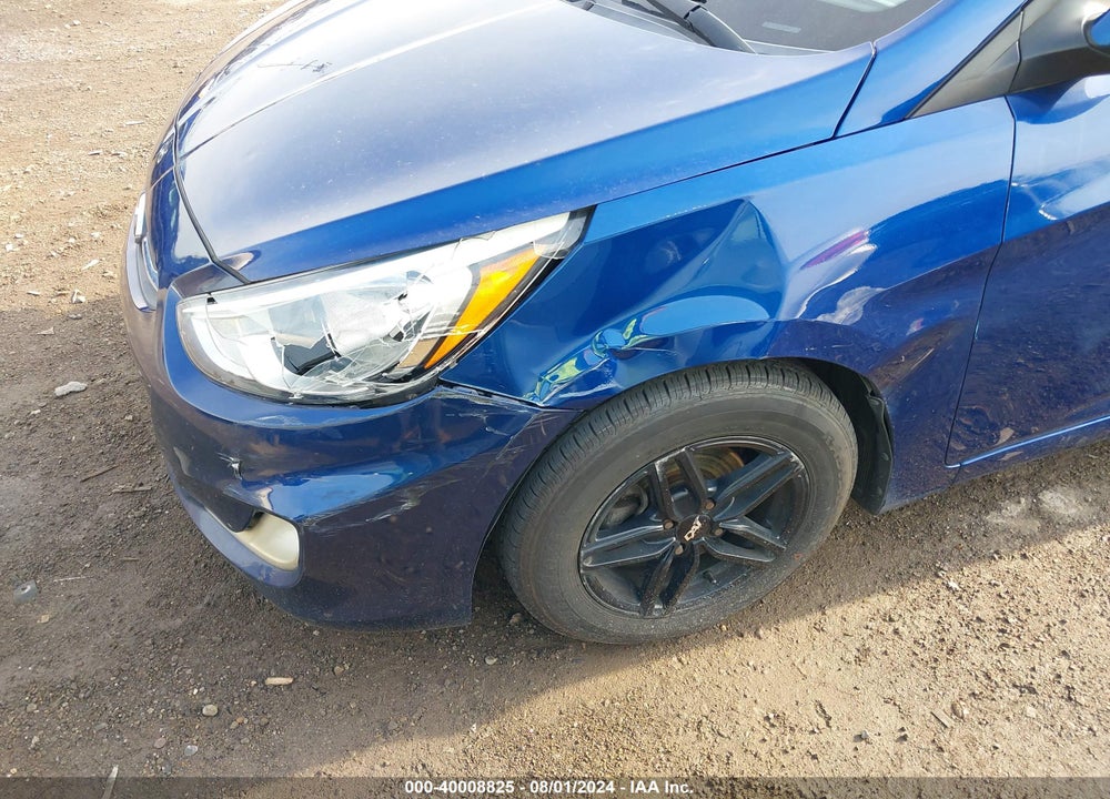 2015 HYUNDAI ACCENT GLS VIN: KMHCT4AE7FU922817