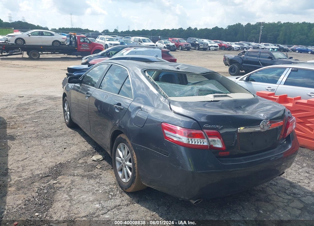 2011 TOYOTA CAMRY XLE V6 VIN: 4T1BK3EK6BU118785