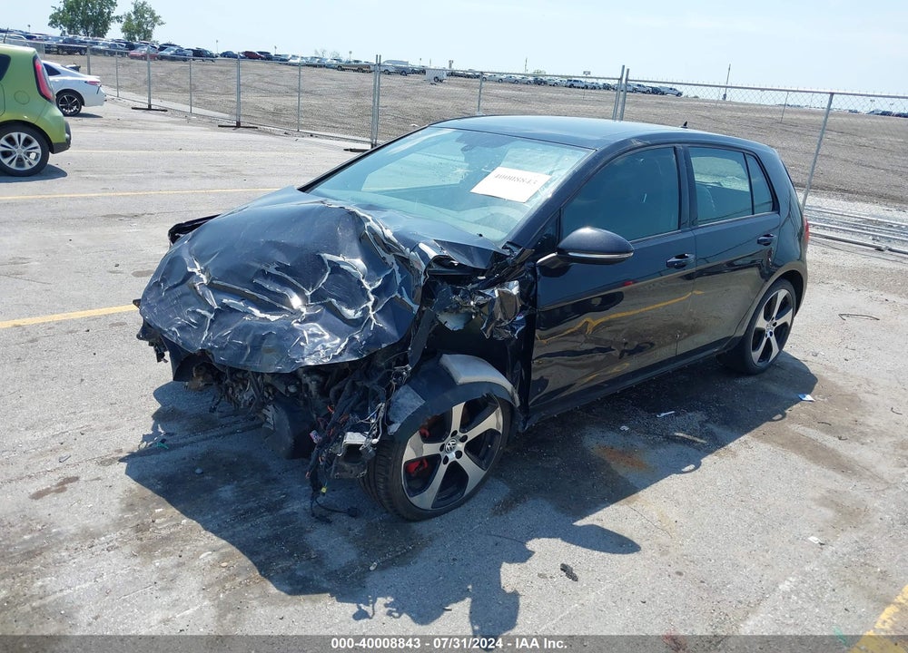 2015 VOLKSWAGEN GOLF GTI 2.0T AUTOBAHN 4-DOOR VIN: 3VW4T7AU2FM006937