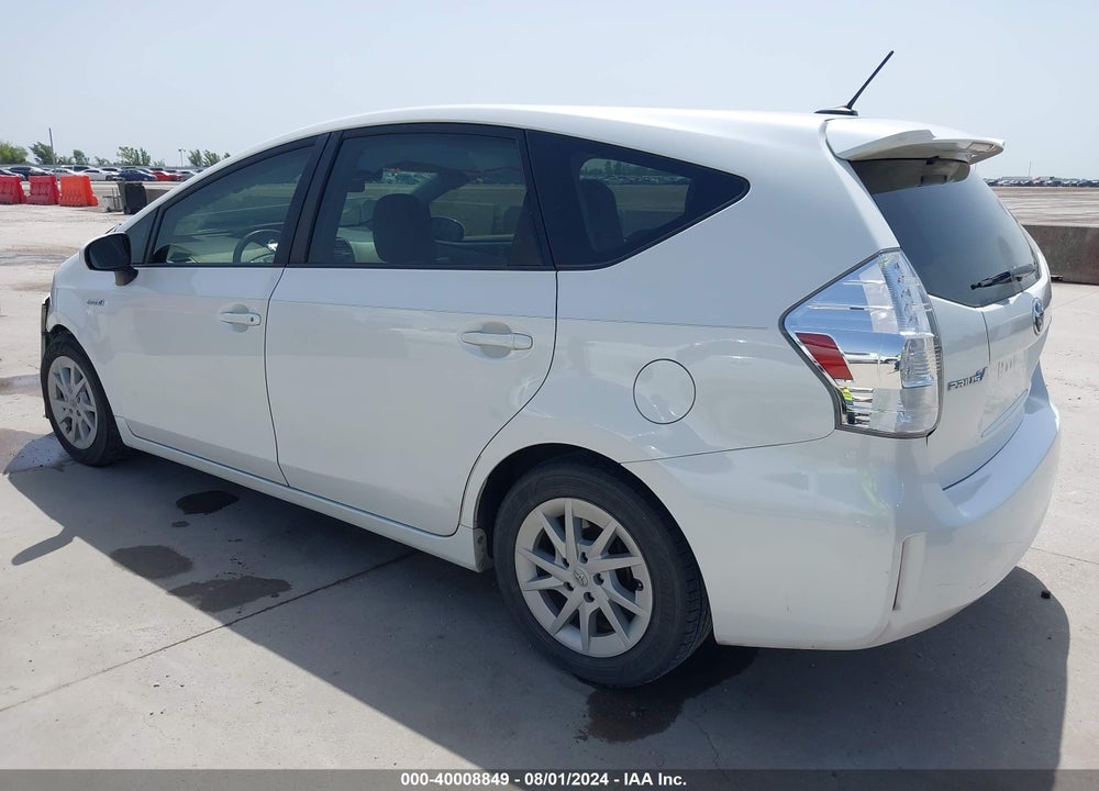 2013 TOYOTA PRIUS V THREE VIN: JTDZN3EU6D3229244