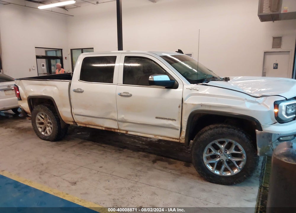2018 GMC SIERRA 1500 SLT VIN: 3GTU2NECXJG392820
