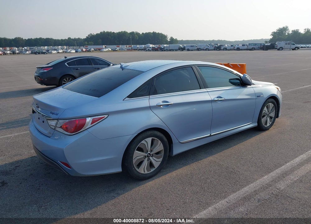 2013 HYUNDAI SONATA HYBRID LIMITED VIN: KMHEC4A46DA092085