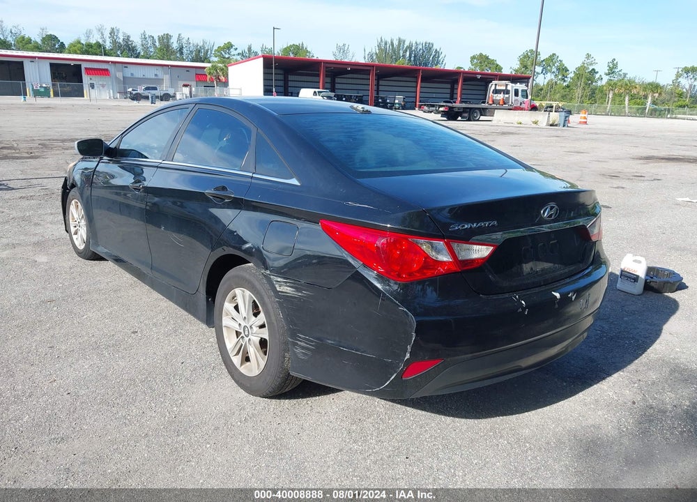 2014 HYUNDAI SONATA GLS VIN: 5NPEB4ACXEH925041