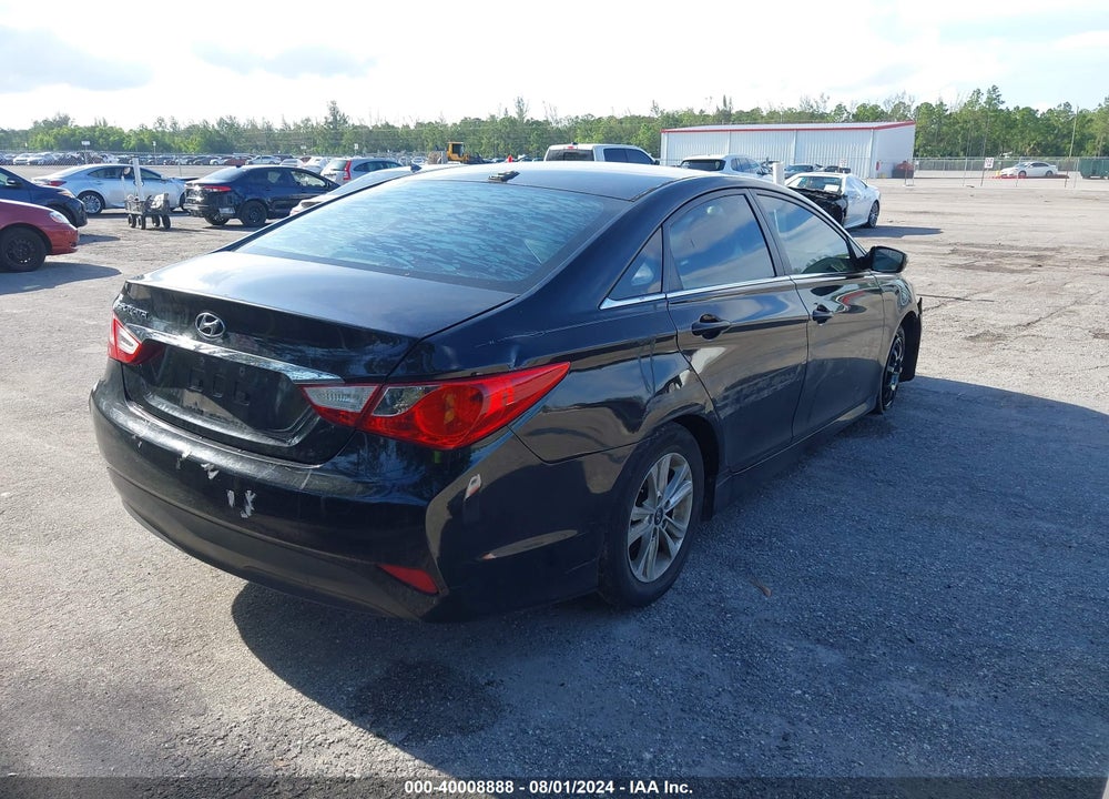2014 HYUNDAI SONATA GLS VIN: 5NPEB4ACXEH925041