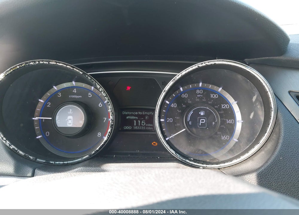 2014 HYUNDAI SONATA GLS VIN: 5NPEB4ACXEH925041