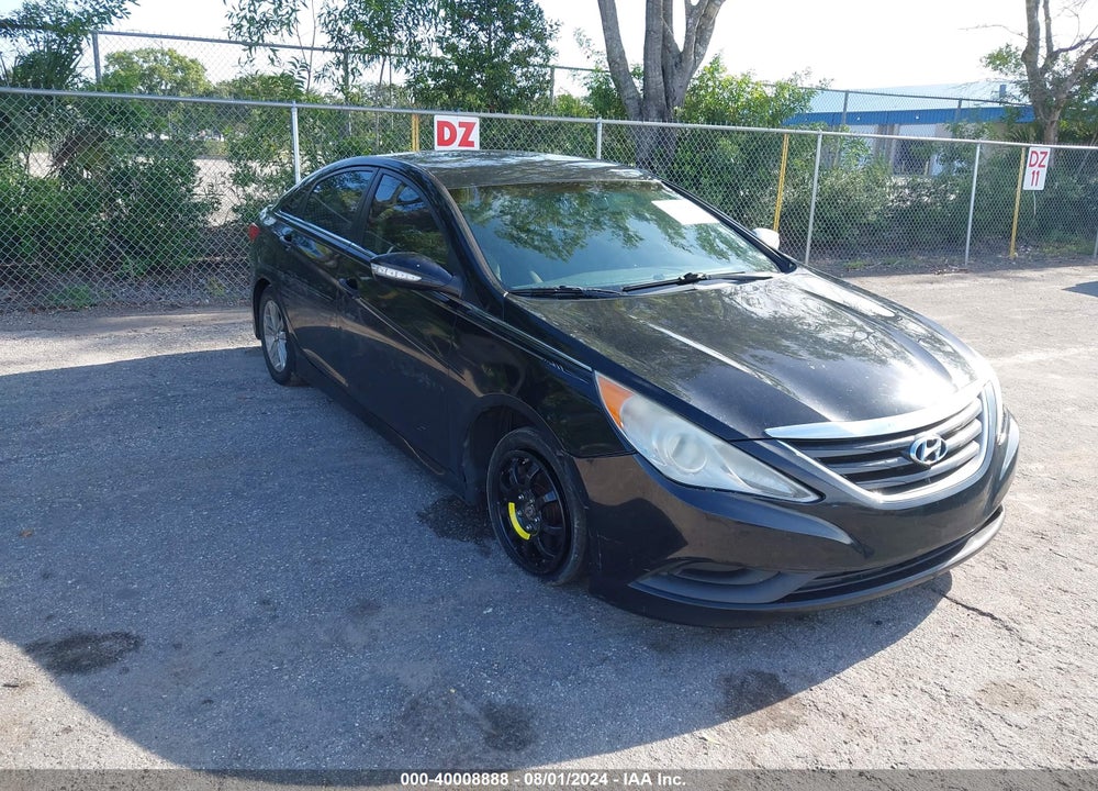 2014 HYUNDAI SONATA GLS VIN: 5NPEB4ACXEH925041