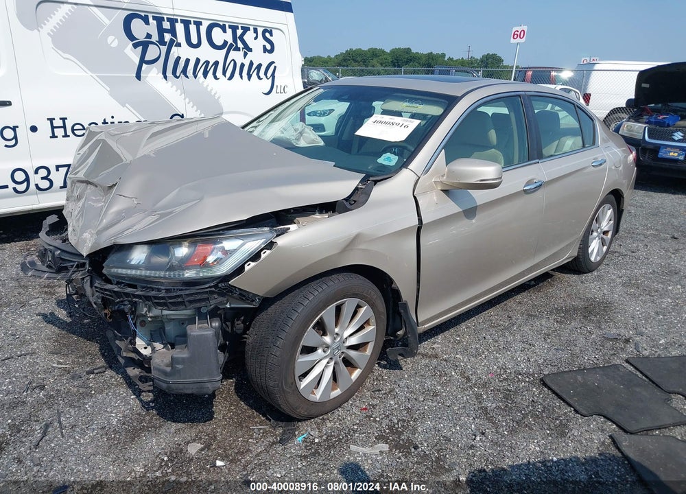 2014 HONDA ACCORD EX-L VIN: 1HGCR2F8XEA096329