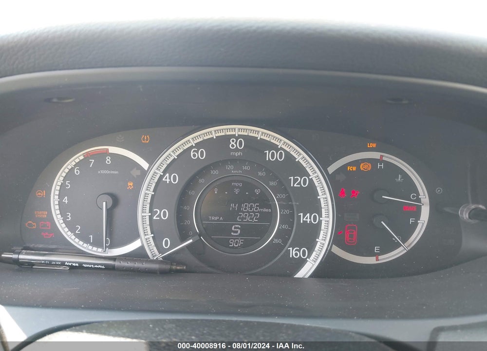 2014 HONDA ACCORD EX-L VIN: 1HGCR2F8XEA096329