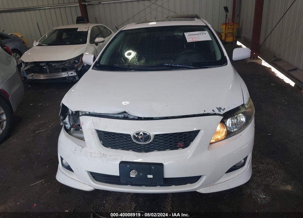 2009 TOYOTA COROLLA S VIN: 1NXBU40E99Z021205